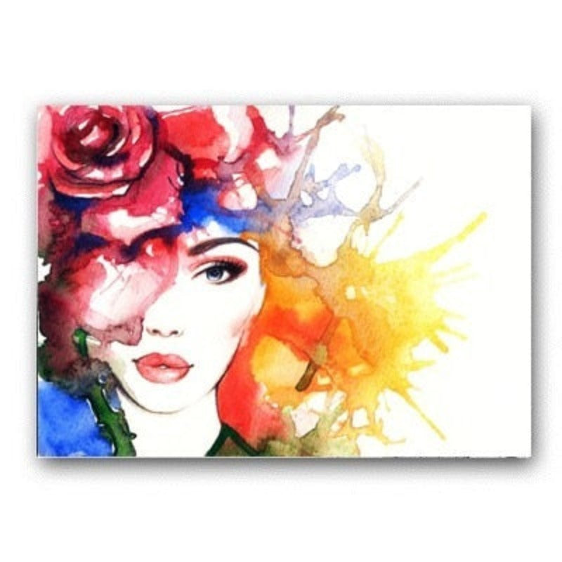 Beautiful Modern Women - Canvas Wall Art Painting | Bowlift