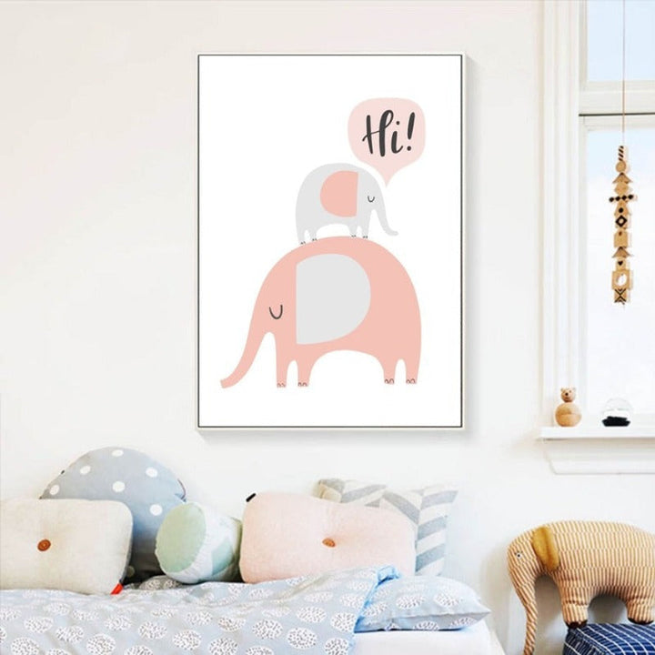 Our Baby King - Canvas Wall Art Painting | Bowlift