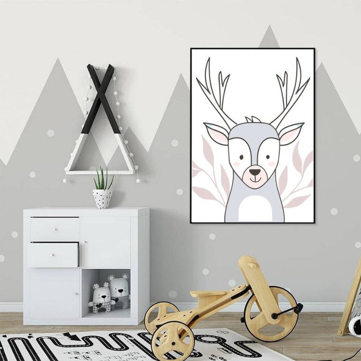 Be Brave Kiddo - Canvas Wall Art Painting | Bowlift