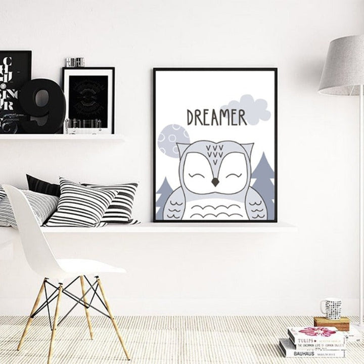 Be Brave Kiddo - Canvas Wall Art Painting | Bowlift