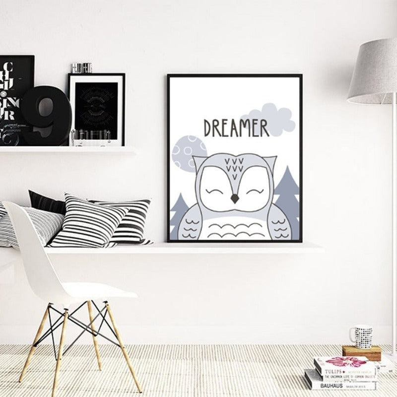 Be Brave Kiddo - Canvas Wall Art Painting | Bowlift