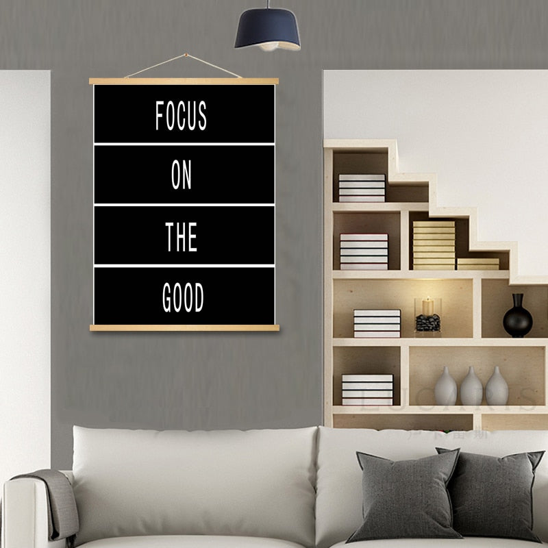 Geometric In Black - Canvas Wall Art Painting | Bowlift