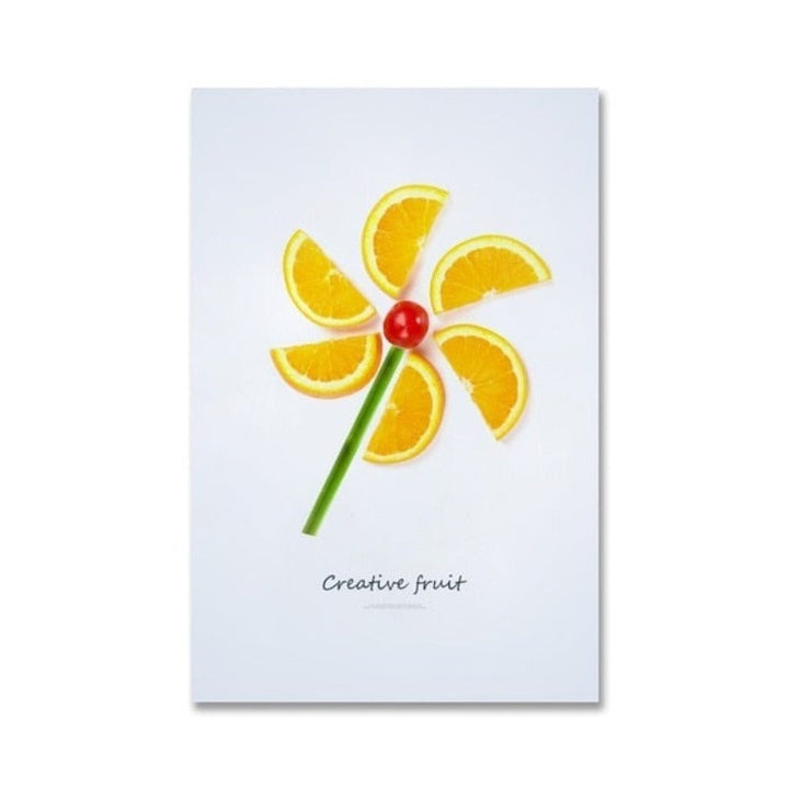 Dancing Cool Fruits - Canvas Wall Art Painting | Bowlift