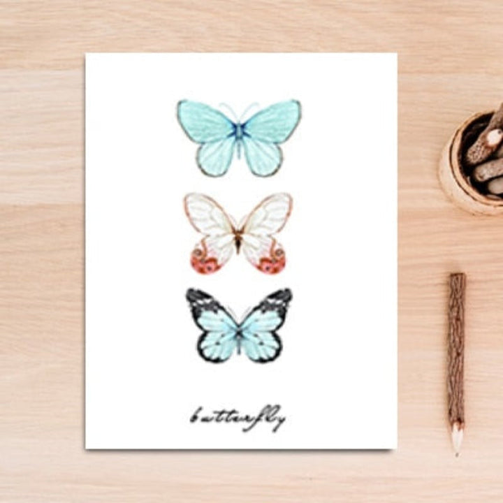 Butterfly Feather Flamingo - Canvas Wall Art Painting | Bowlift