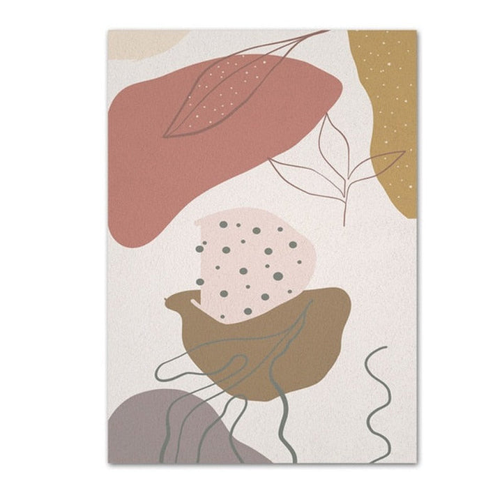 Dry Leaves - Canvas Wall Art Painting | Bowlift