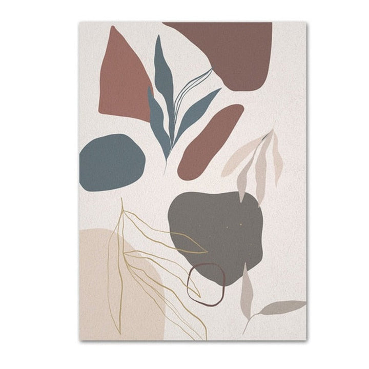 Dry Leaves - Canvas Wall Art Painting | Bowlift