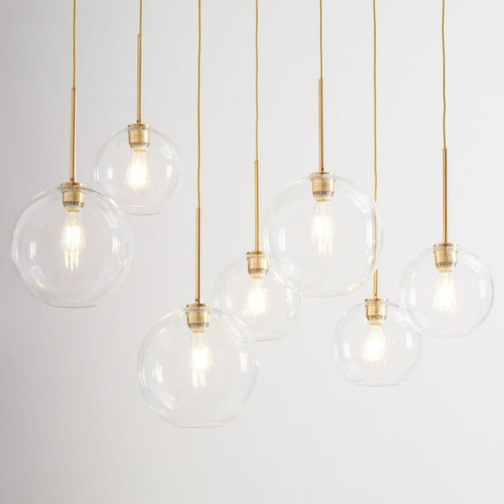 Modern Glass Sphere Pendant Lamps | Bowlift