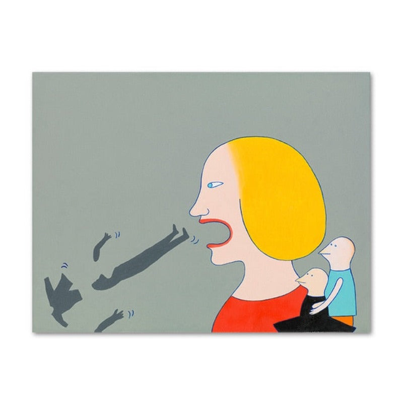 Europe Abstract Art - Canvas Wall Art Painting | Bowlift