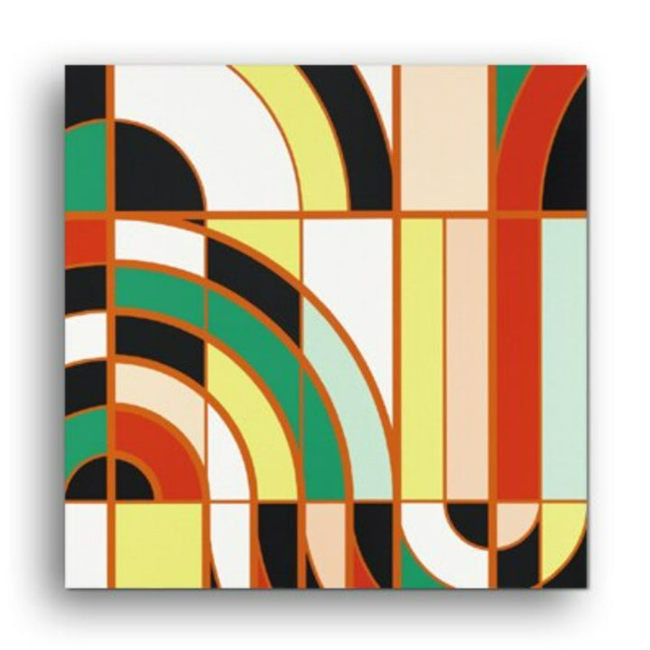 Colorful Europe - Canvas Wall Art Painting | Bowlift