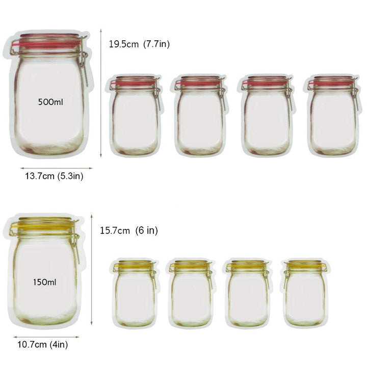 BowLift | Reusable Zip Jar Bags