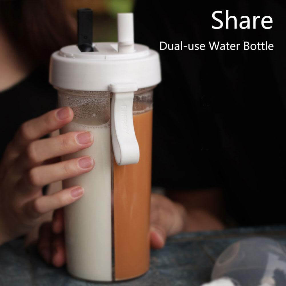 BowLift | Dual Straw Separate Bottle