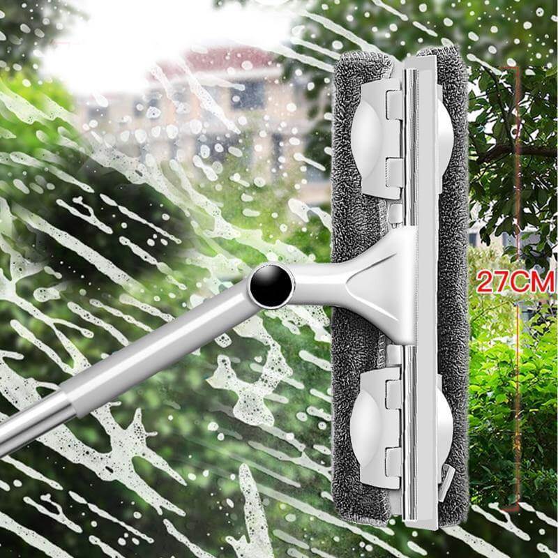 BowLift | Long Handle Rotating Easy Window Cleaner Mop