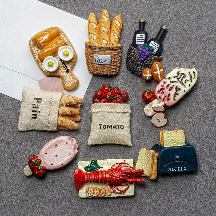 3D Creative Food Magnets | Bowlift