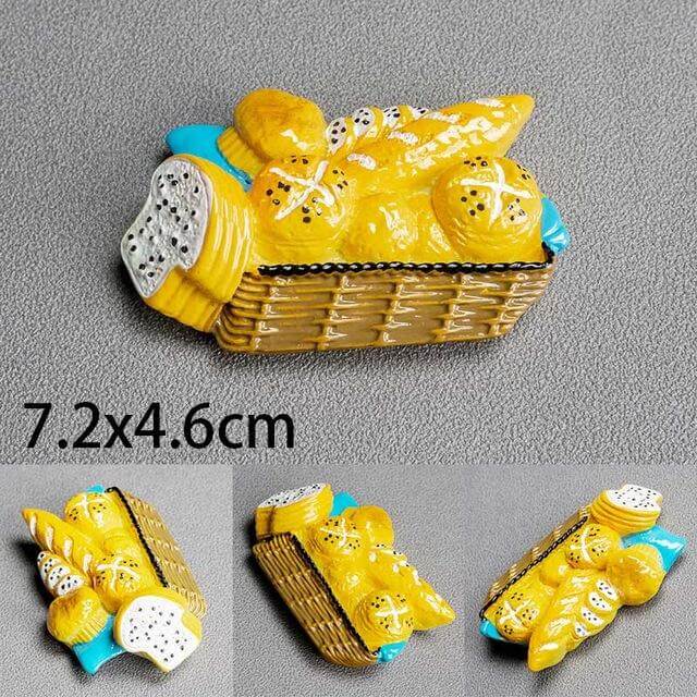3D Creative Food Magnets | Bowlift