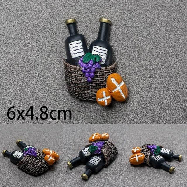 3D Creative Food Magnets | Bowlift