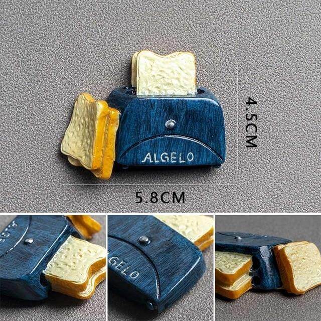 3D Creative Food Magnets | Bowlift