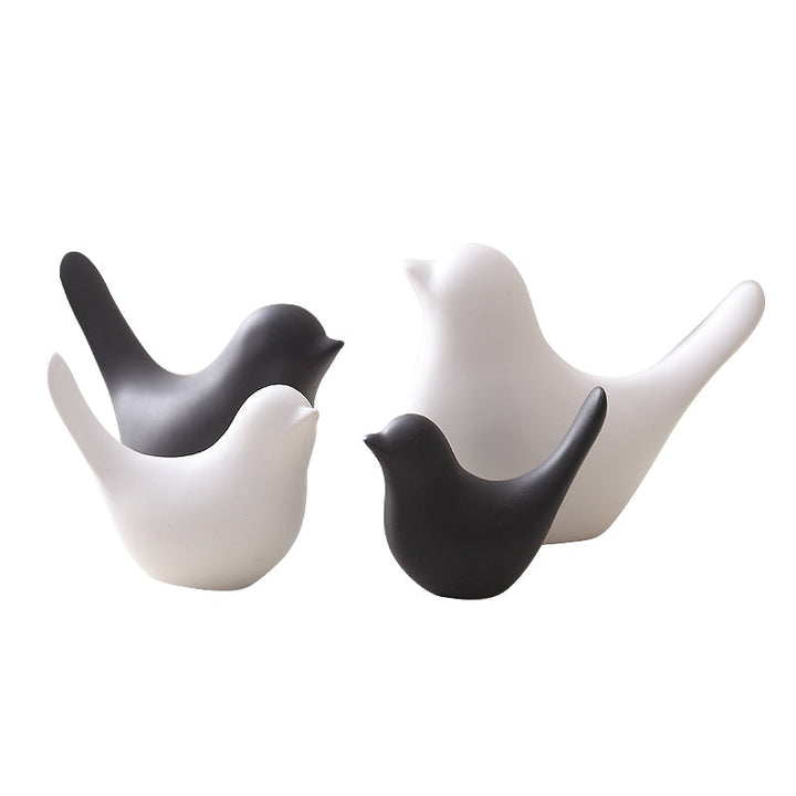 Nordic Creative Ceramic Bird Figurines | Bowlift