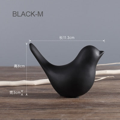 Nordic Creative Ceramic Bird Figurines | Bowlift