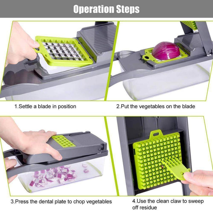 6 Bowliftades Veggie Fruit Slicer with Box | Bowlift