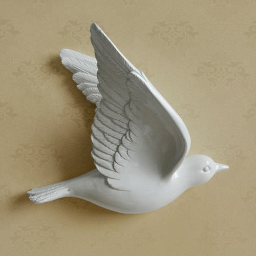 BowLift | BirdSerenity - unique handmade wall art