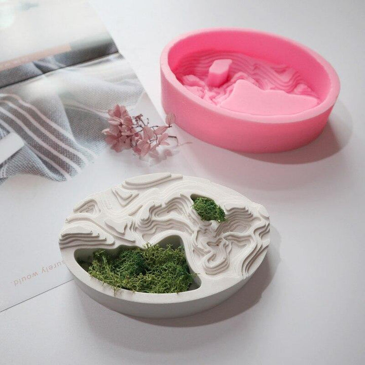 BowLift | Creative Rockery Flower Pot Mold