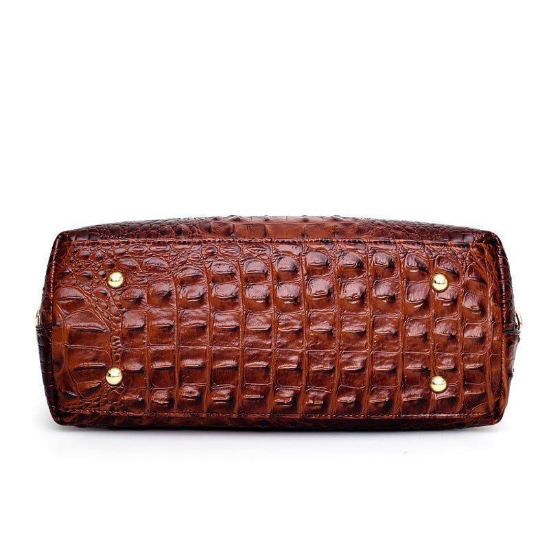 BowLift | Leather Crocodile Bag – with handcrafted details