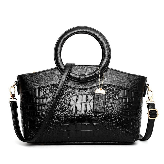 BowLift | Leather Crocodile Bag – with handcrafted details