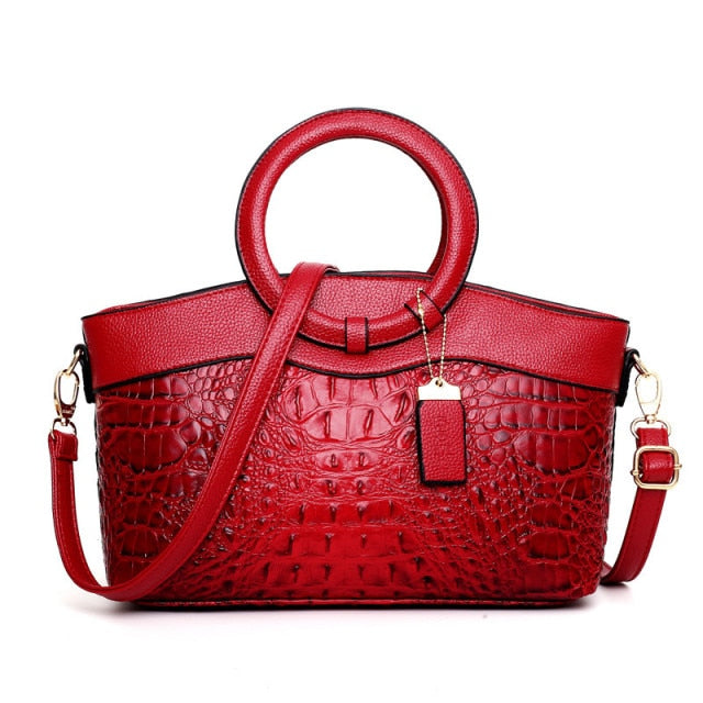 BowLift | Leather Crocodile Bag – with handcrafted details