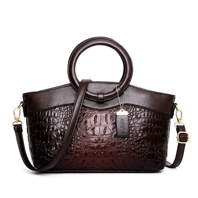BowLift | Leather Crocodile Bag – with handcrafted details