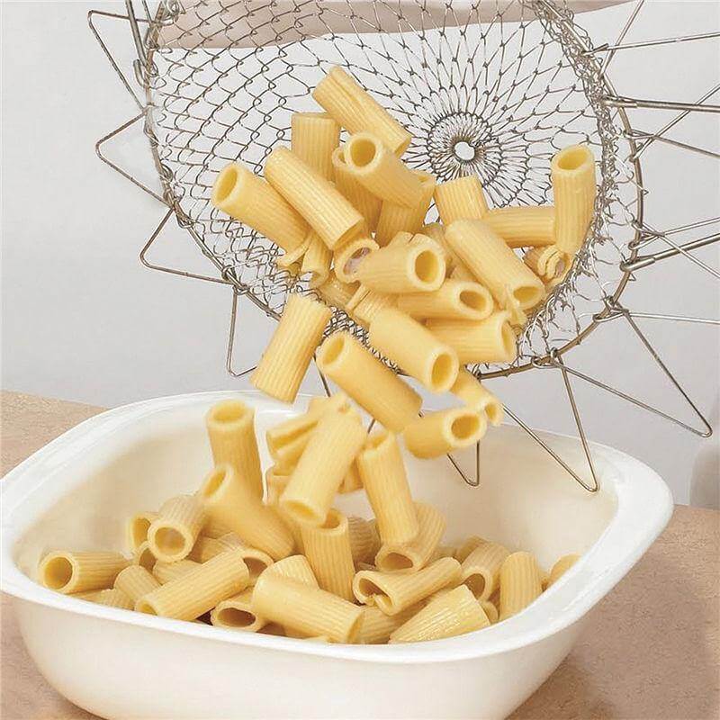 BowLift | Multifunctional Stainless Steel Folding Deep Fry Drainer Basket