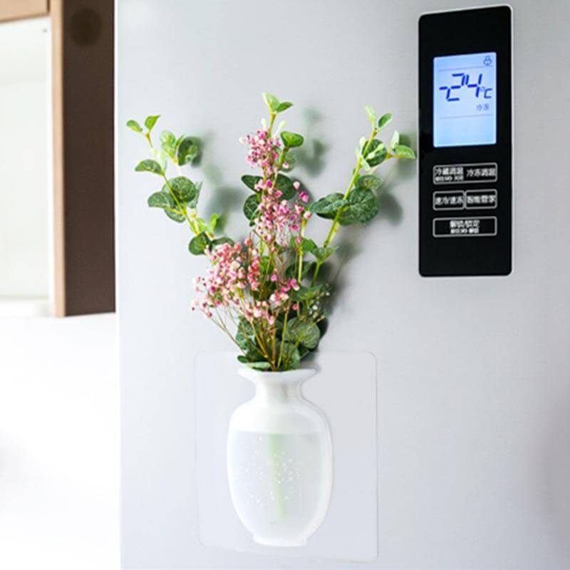 Sticky Silicone Plant Flower Vase | Bowlift