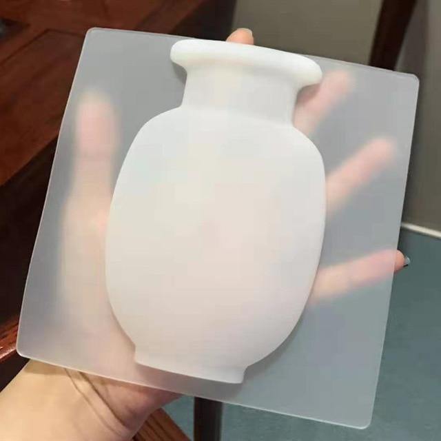 Sticky Silicone Plant Flower Vase | Bowlift