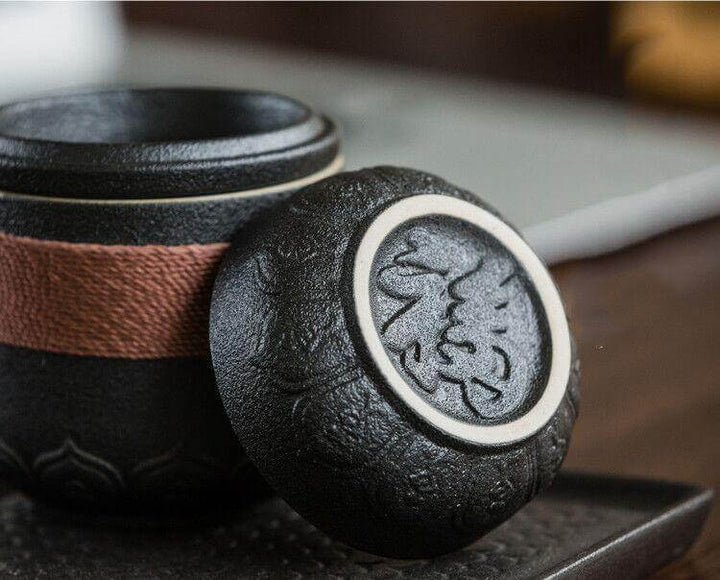 BowLift | Portable Chinese Kung Fu Ceramic Tea Mug