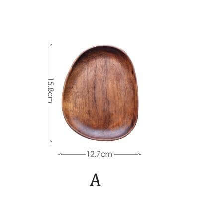 BowLift | Irregular Natural Wood Plates