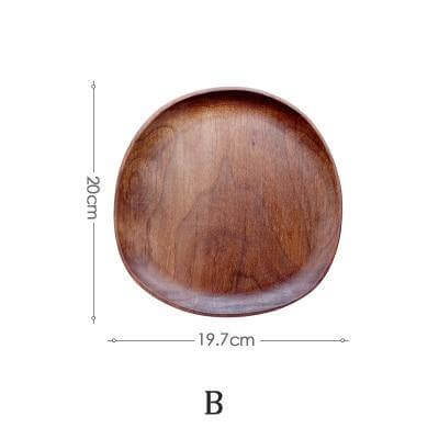 BowLift | Irregular Natural Wood Plates