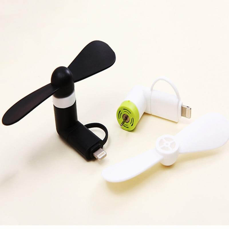 Flexible Phone Mini Fan | Bowlift