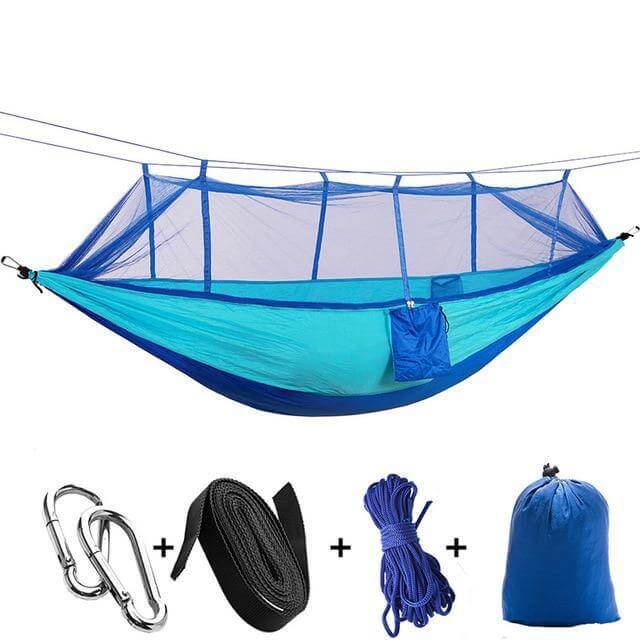 Portable Adventure Camping Outdoor Mosquito Net Hammock | Bowlift