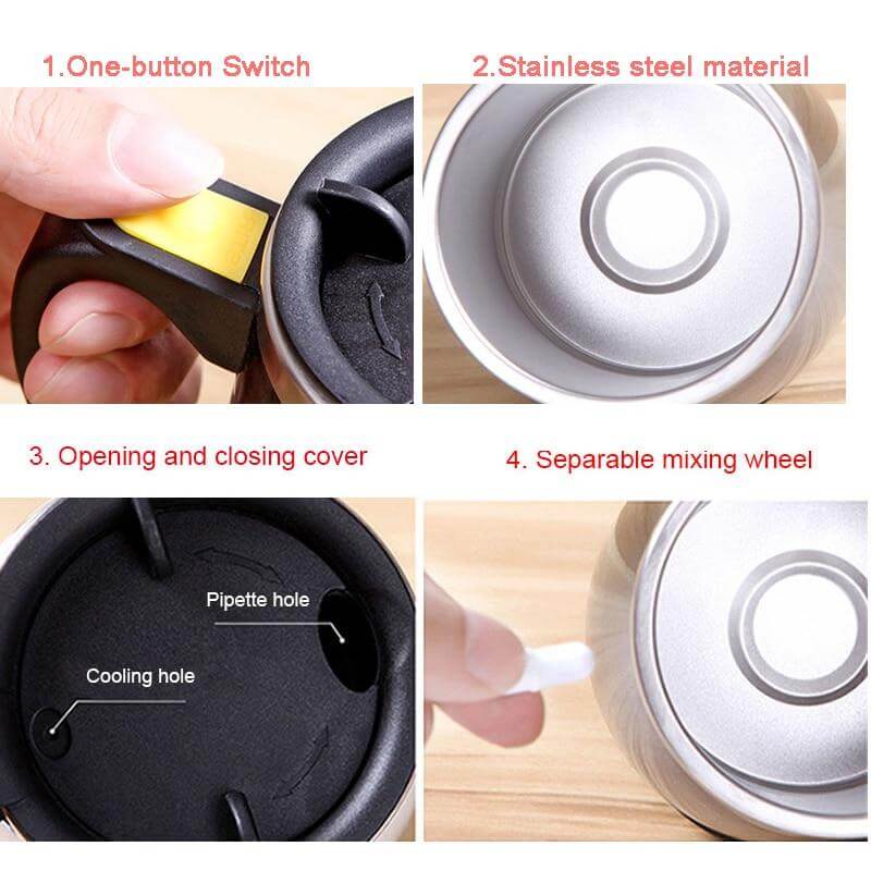 PortaBowlifte Self Stirring Coffee Mugs | Bowlift