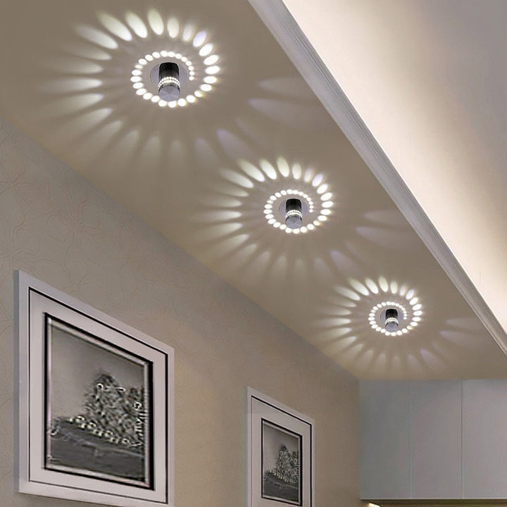 Modern LED Spiral Lamp - LumoSpiral | Bowlift