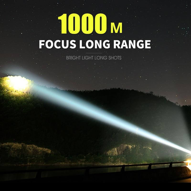 Ultra Powerful LED Flashlight | Bowlift