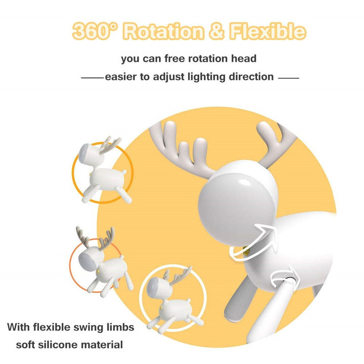 Deer Led Night Lamp | Bowlift
