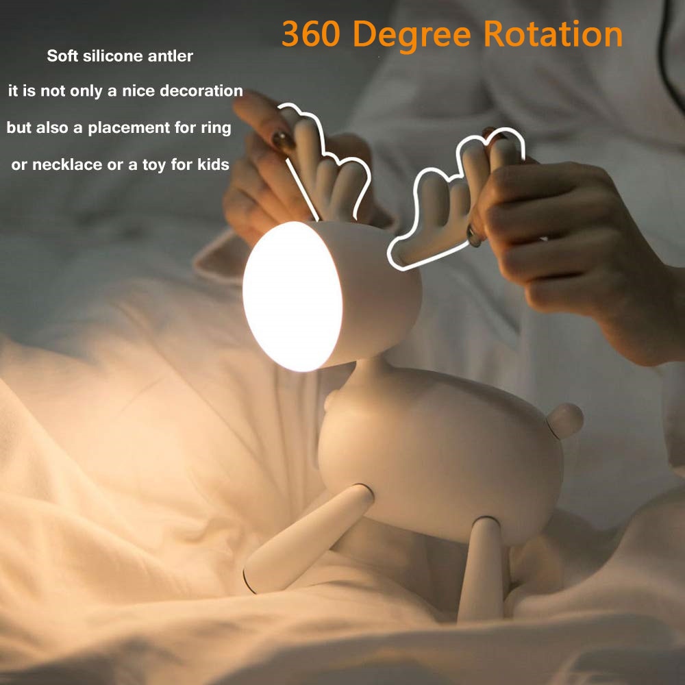 Deer Led Night Lamp | Bowlift