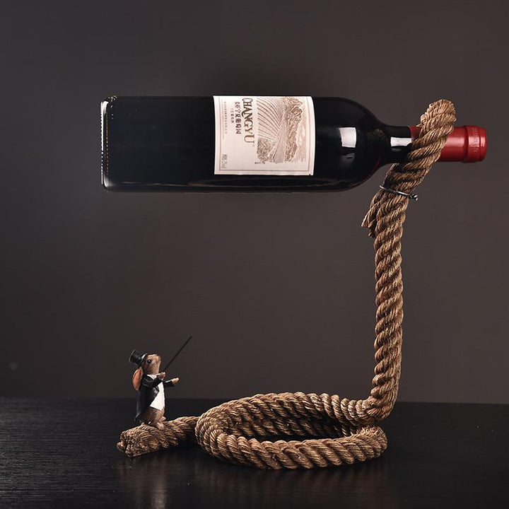 The Magic Rope Wine Holder | Bowlift