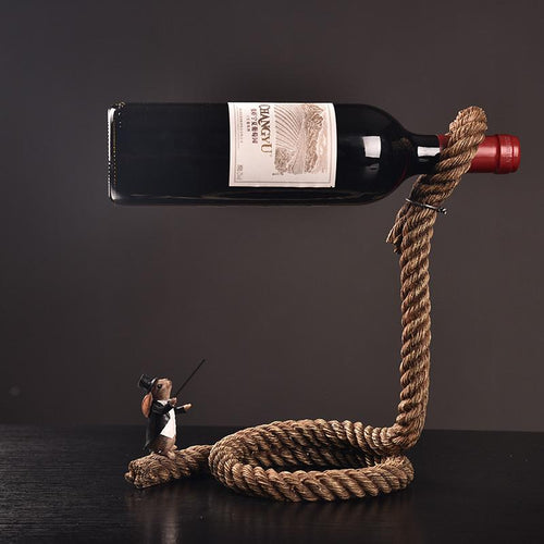 The Magic Rope Wine Holder | Bowlift