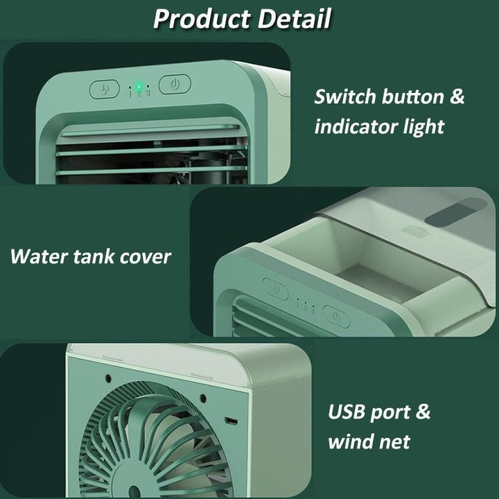 Rechargeable Water Cooled Air Conditioner | Bowlift