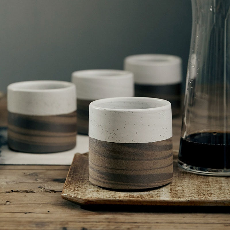 BowLift | Japanese Elegant Retro Ceramic Cup