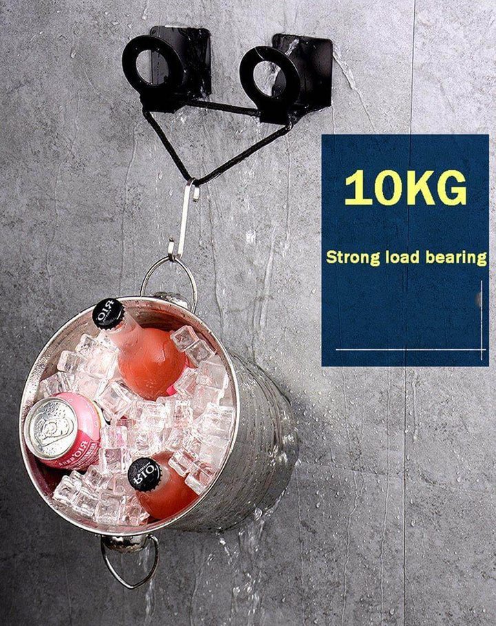 BowLift | Mat Black No Drill Metal Kitchen Storage