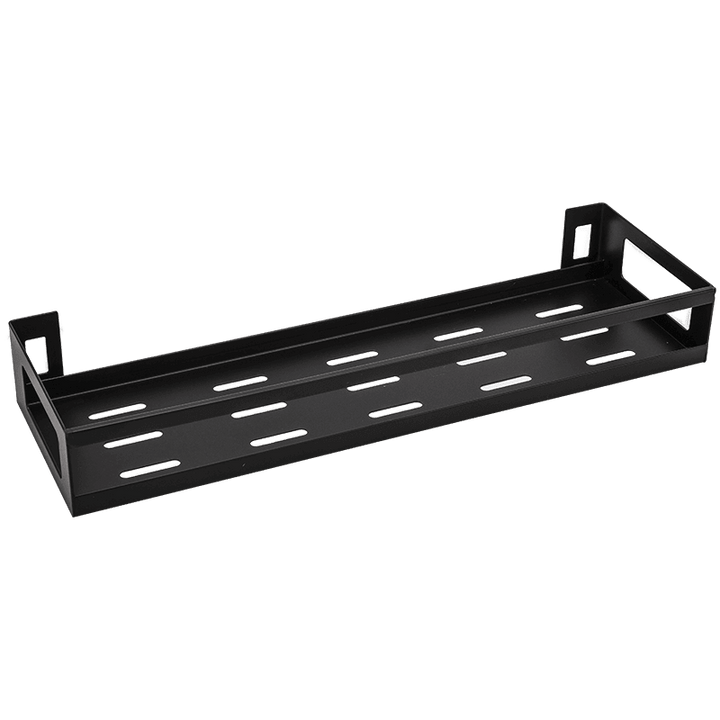 BowLift | Mat Black No Drill Metal Kitchen Storage