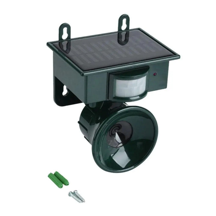 Solar Animal Repellent with Ultrasound & Motion Sensor | Bowlift