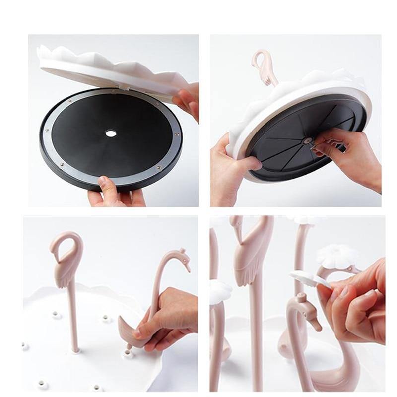 BowLift | Glass Cup Swan Automatic Drainer